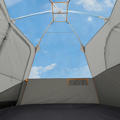 CAMEL CROWN 6-person tent packed into included carry bag for easy transport