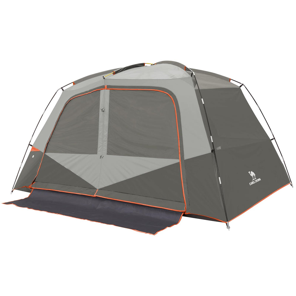 CAMEL CROWN 6-person tent waterproof exterior for rain-ready adventures
