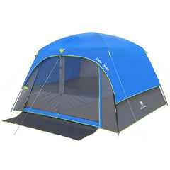 Camel Crown 6-person tent waterproof fabric keeps rain out during camping