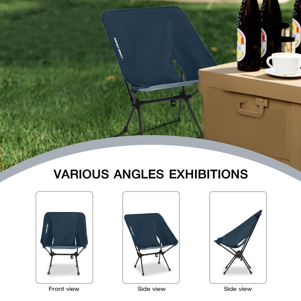 CAMEL CROWN chair-tailgate-use suggests ideal seating for tailgating and festivals.