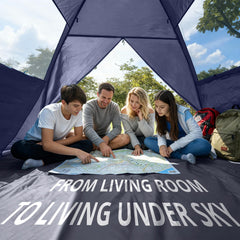 Camel Crown silver-coated fabric provides UPF 50+ sun protection and cooler interior.