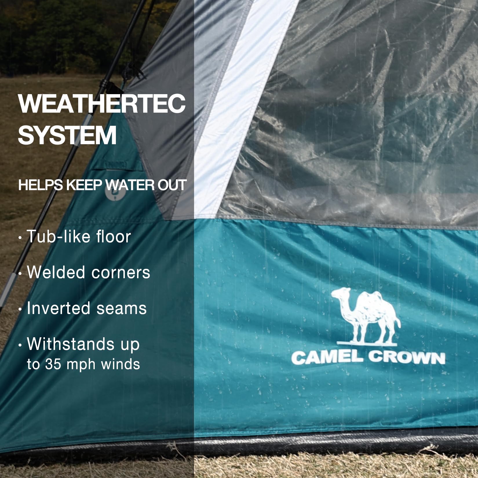 CAMEL CROWN tent suitable for camping, hiking and family trips