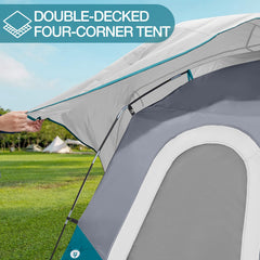 CAMEL CROWN tent durable-stable-structure resists windy conditions in campsites.