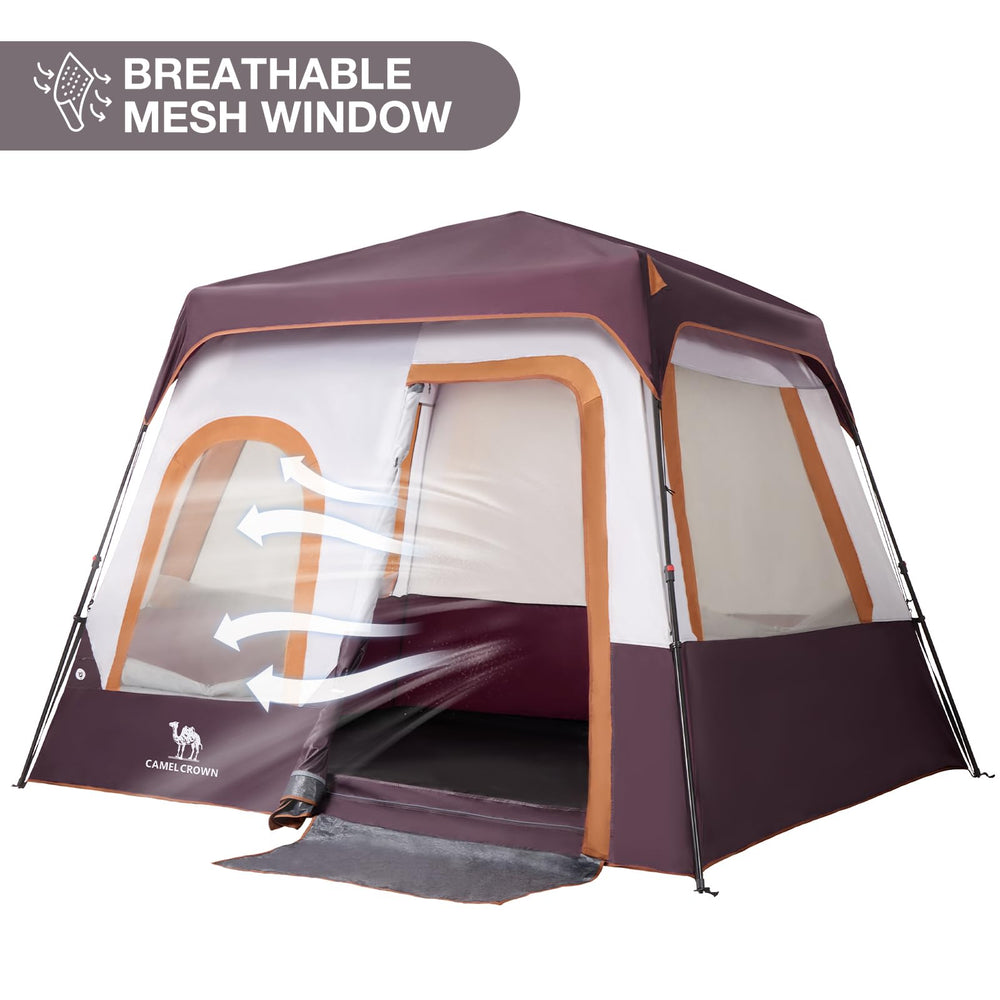 Camel Crown tent portable-backpack-carry-bag supports easy transport between campsites.