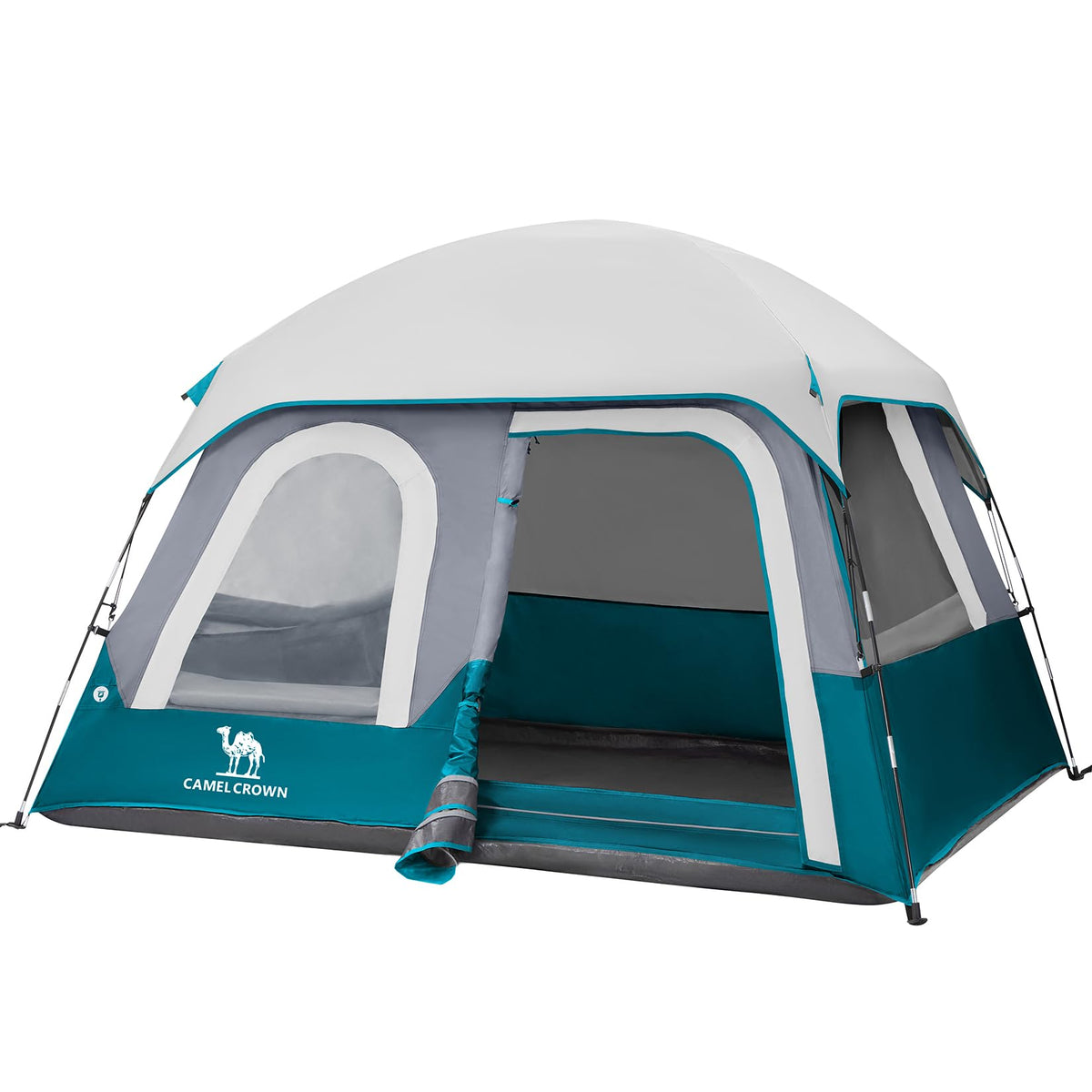 CAMEL CROWN tent waterproof-fabric keeps campers dry during rain sessions.