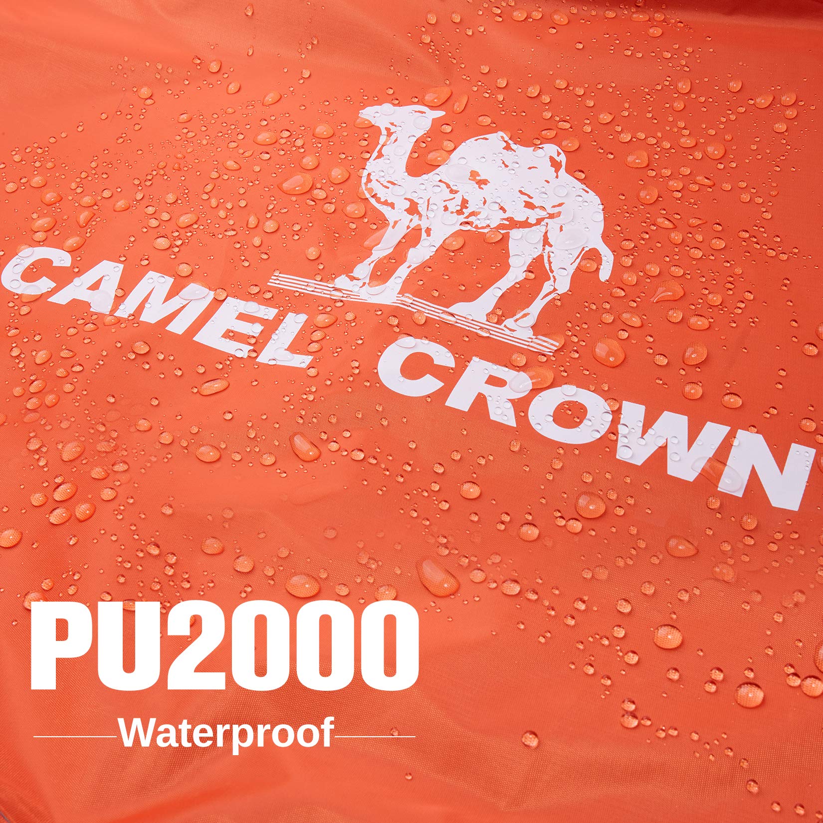 Camel Crown tent easy-assembly for quick setup.