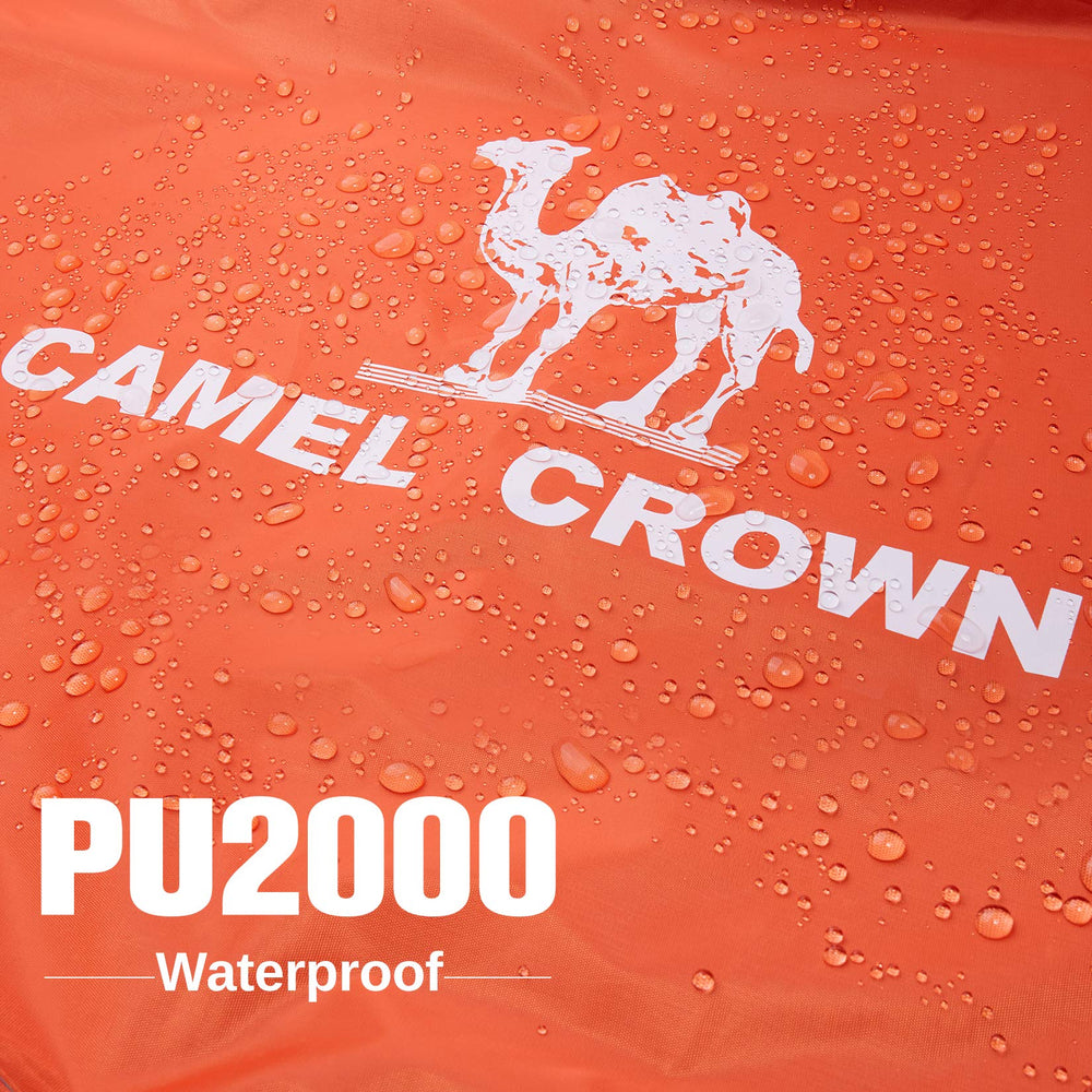 Camel Crown tent easy-assembly for quick setup.