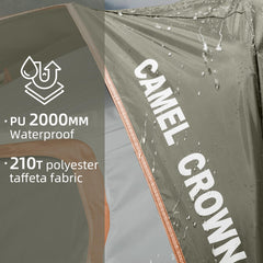 CAMEL CROWN tents folding compact for easy transport