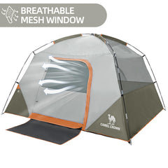 CAMEL CROWN tents interior spacious for comfortable group sleep