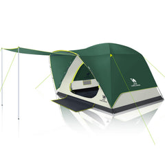 CAMEL CROWN waterproof fabric detail provides reliable rain protection.
