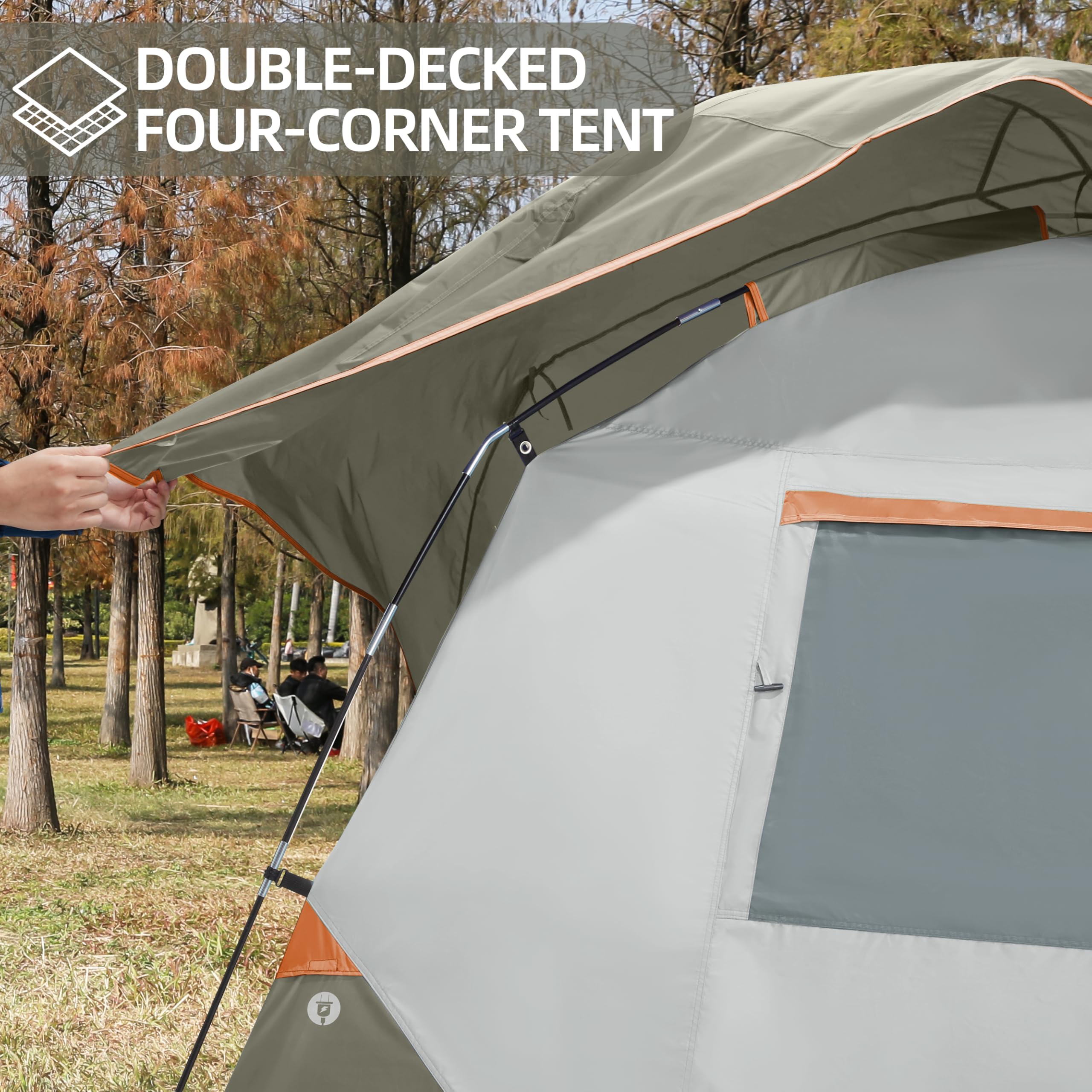 CAMEL CROWN tents waterproof fly protects from rain