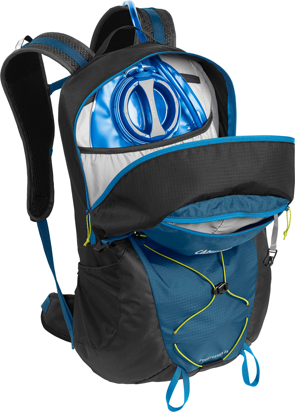 CamelBak adjustable sternum strap offers a secure, customizable fit.