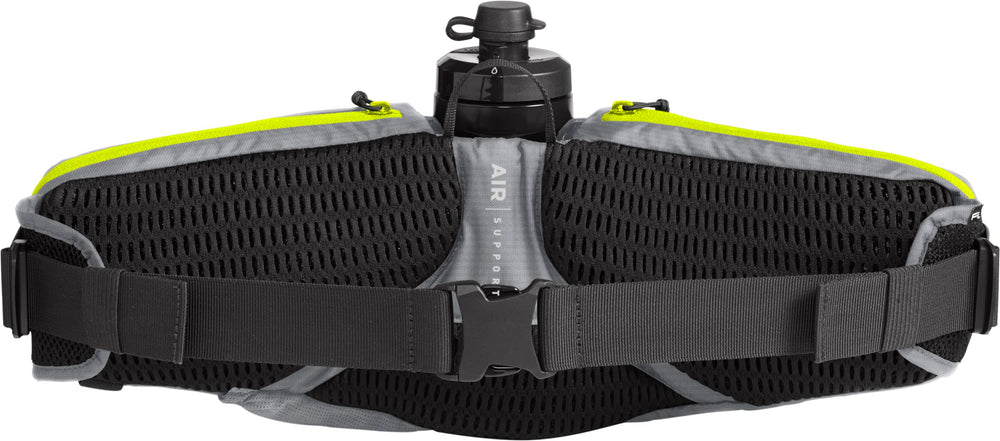 Air Support Back Panel provides breathable comfort on hot days.