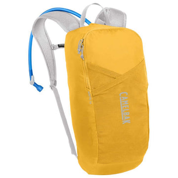 CamelBak Arete 14 on trail with hydration-ready design for light day hikes