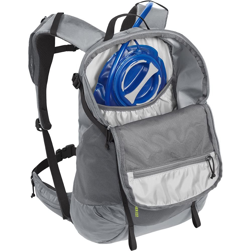 CamelBak cargo compression system stabilizes gear for balanced trail handling