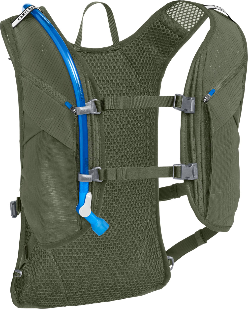 CamelBak Chase Adventure 8 vest right profile, balanced weight distribution for mountain biking