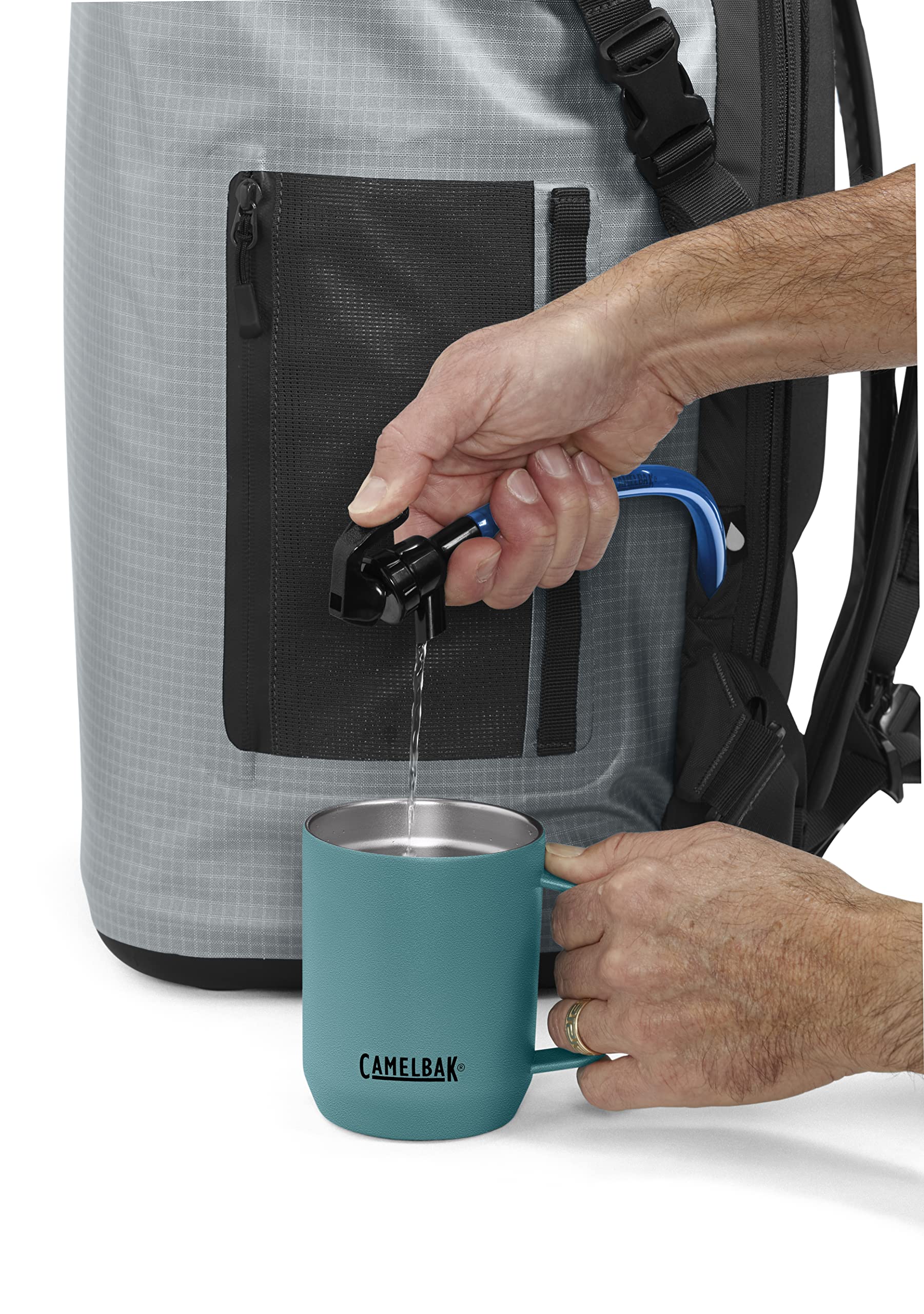 CamelBak ChillBak Pack 30 packed with cans and ice for long-lasting cool