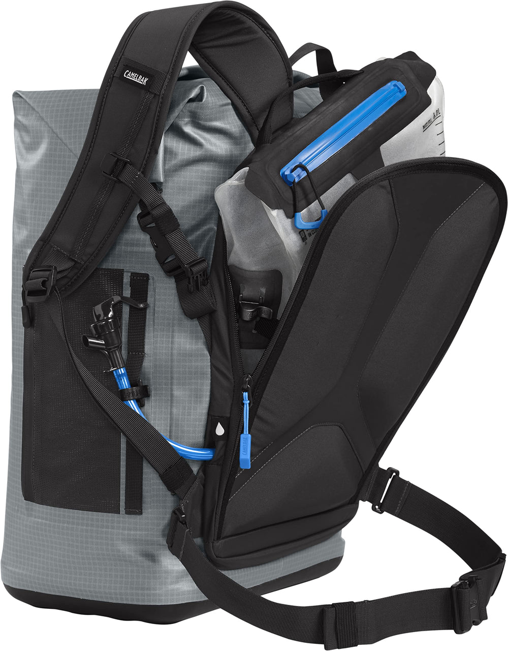 CamelBak ChillBak Pack 30 reservoir inside back panel for clean storage