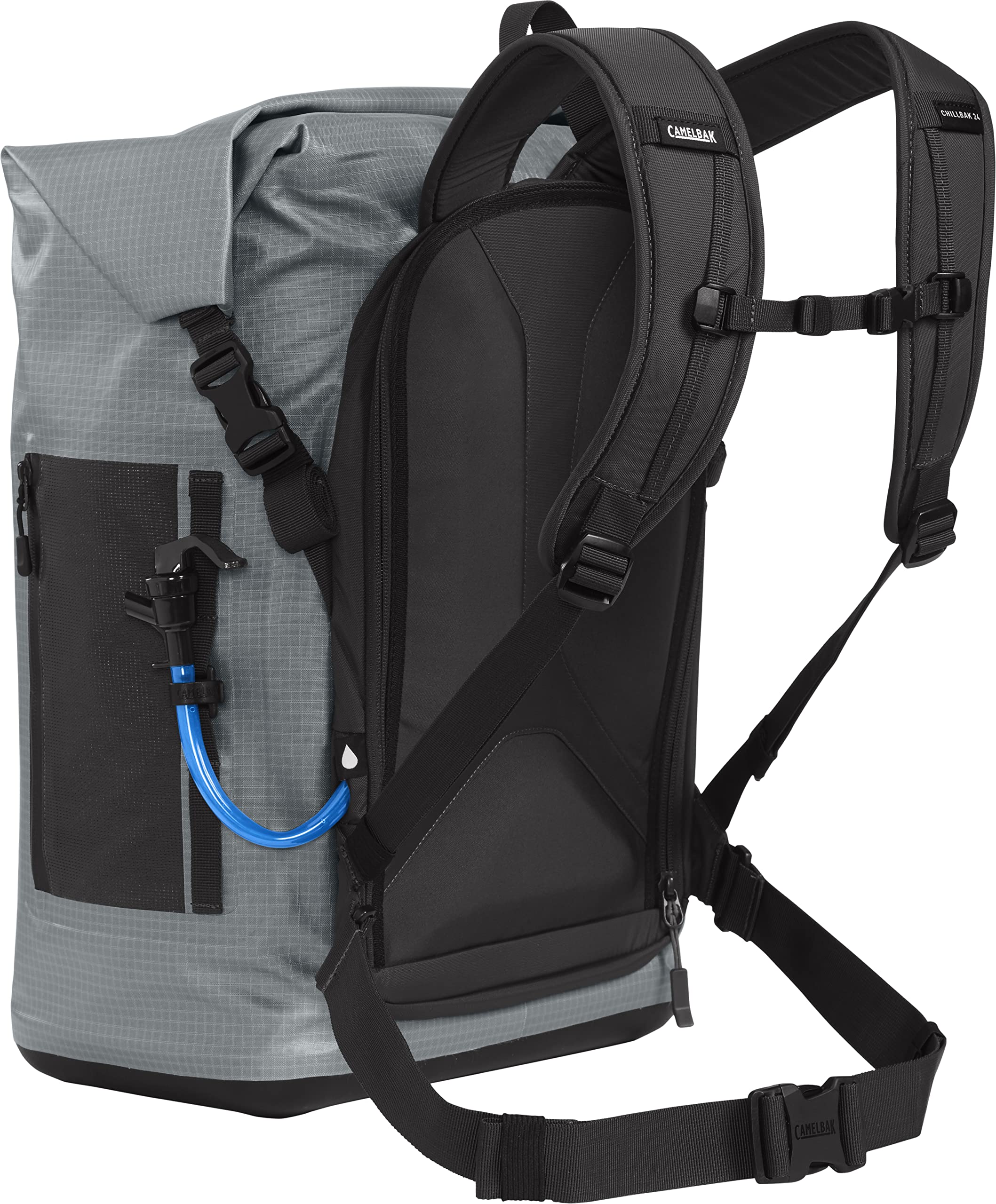 CamelBak ChillBak Pack 30 side profile showing padded back panel for comfort