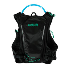 CamelBak Circuit Run Vest back view shows breathable 3D vent mesh