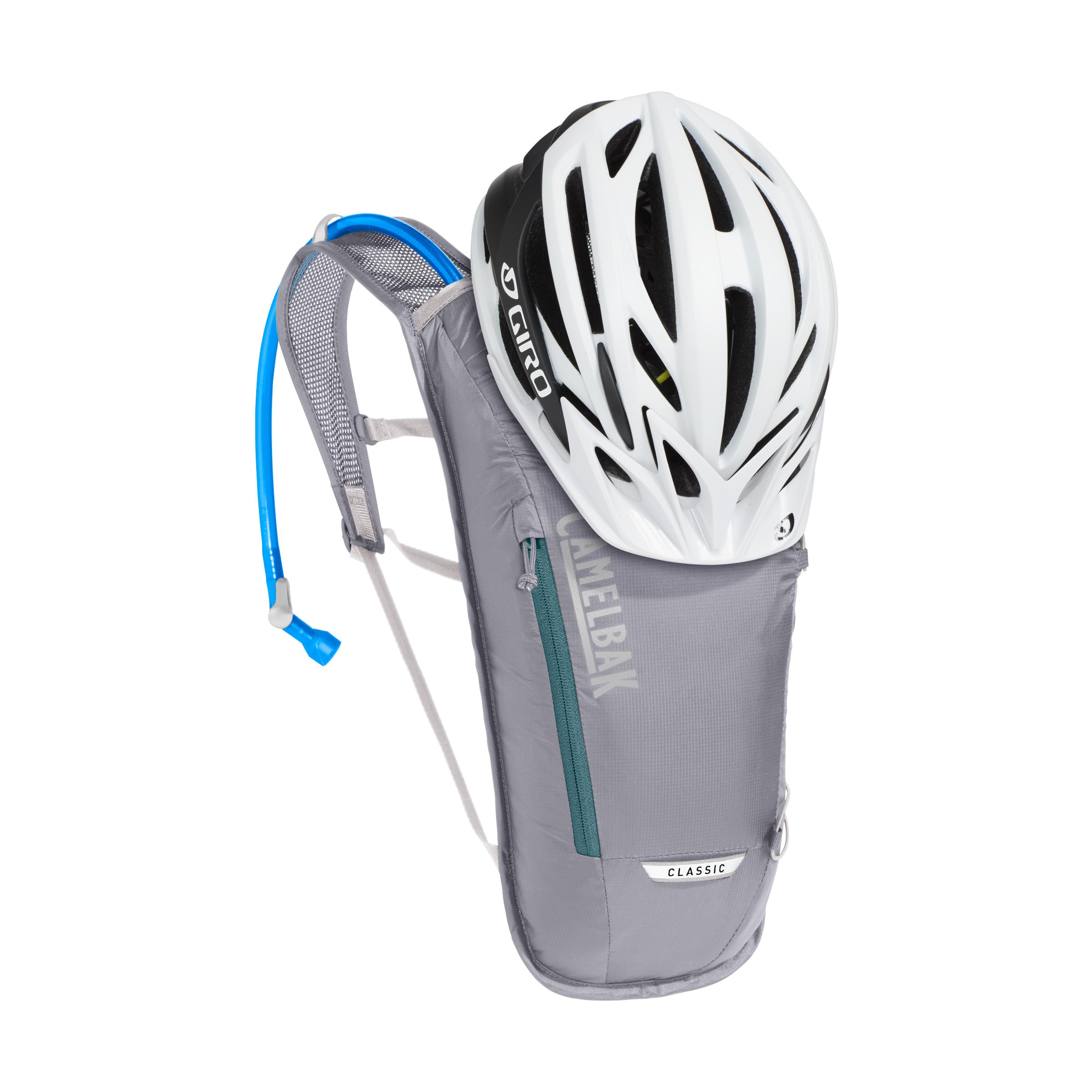 CamelBak Classic Light bungee overflow with helmet carry for quick storage