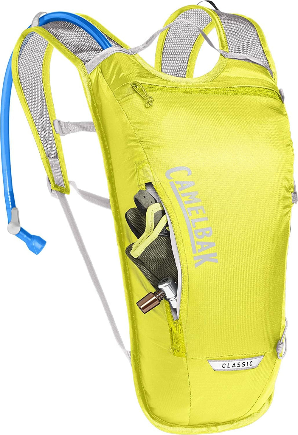 CamelBak Classic Light side view shows a lightweight, trail-ready profile for daily rides.