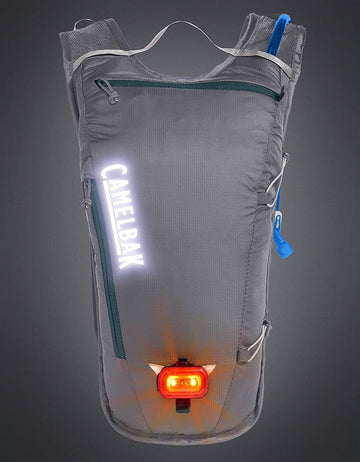 CamelBak Classic Light secure pocket image for keys and phone storage.