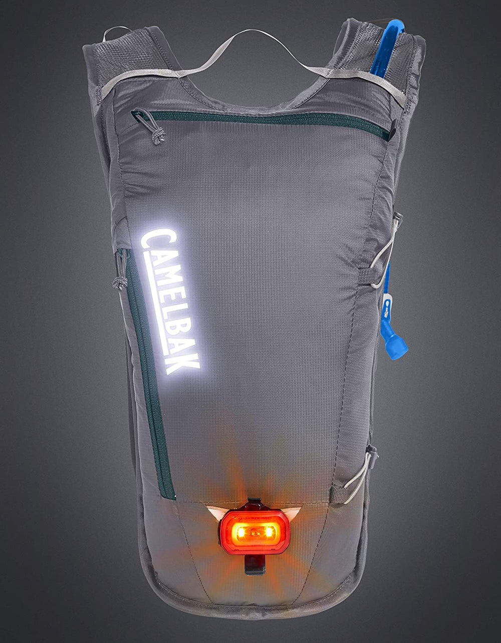CamelBak Classic Light secure pocket image for keys and phone storage.