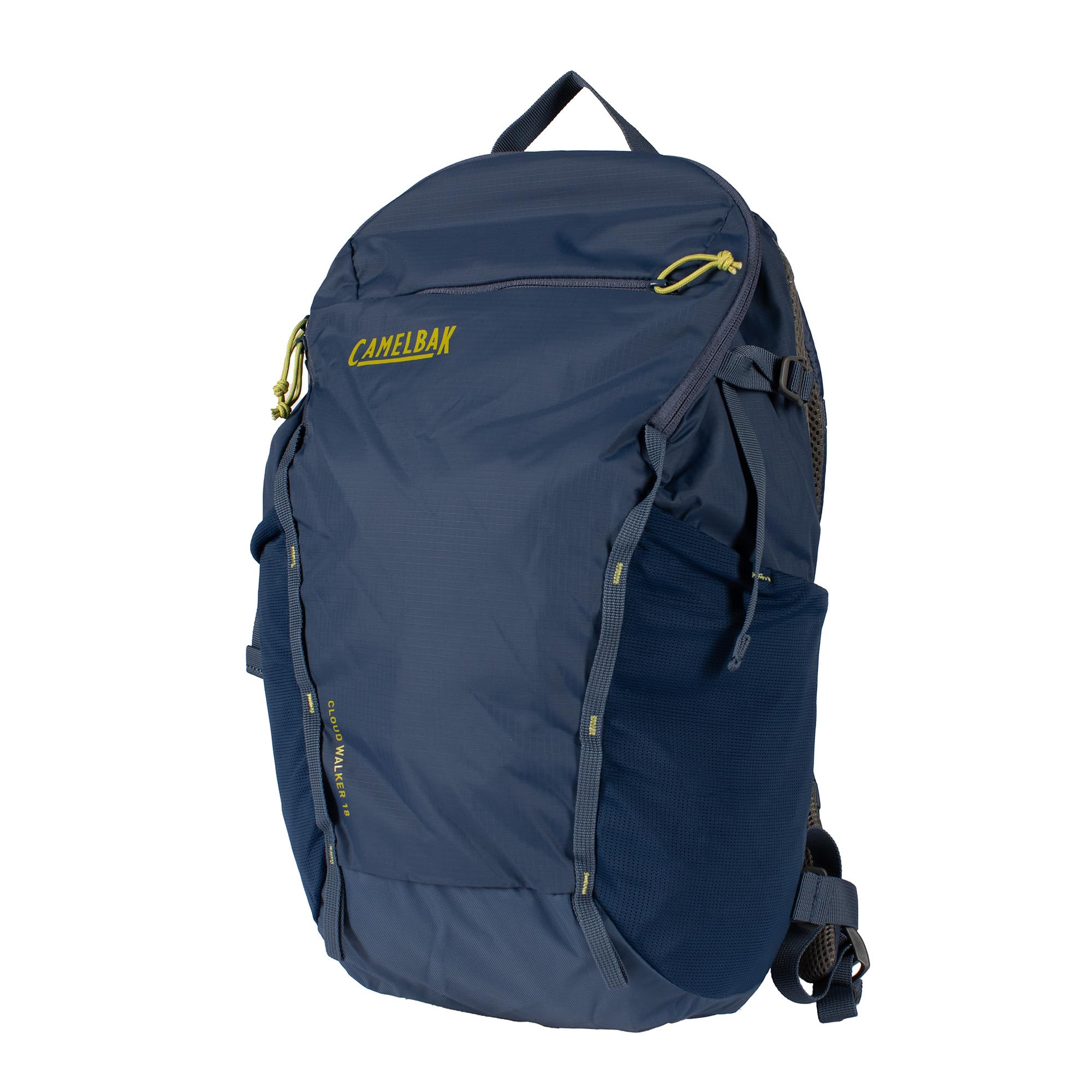 CamelBak Cloud Walker 18 Crux Reservoir close-up highlighting 70oz capacity for longer treks.