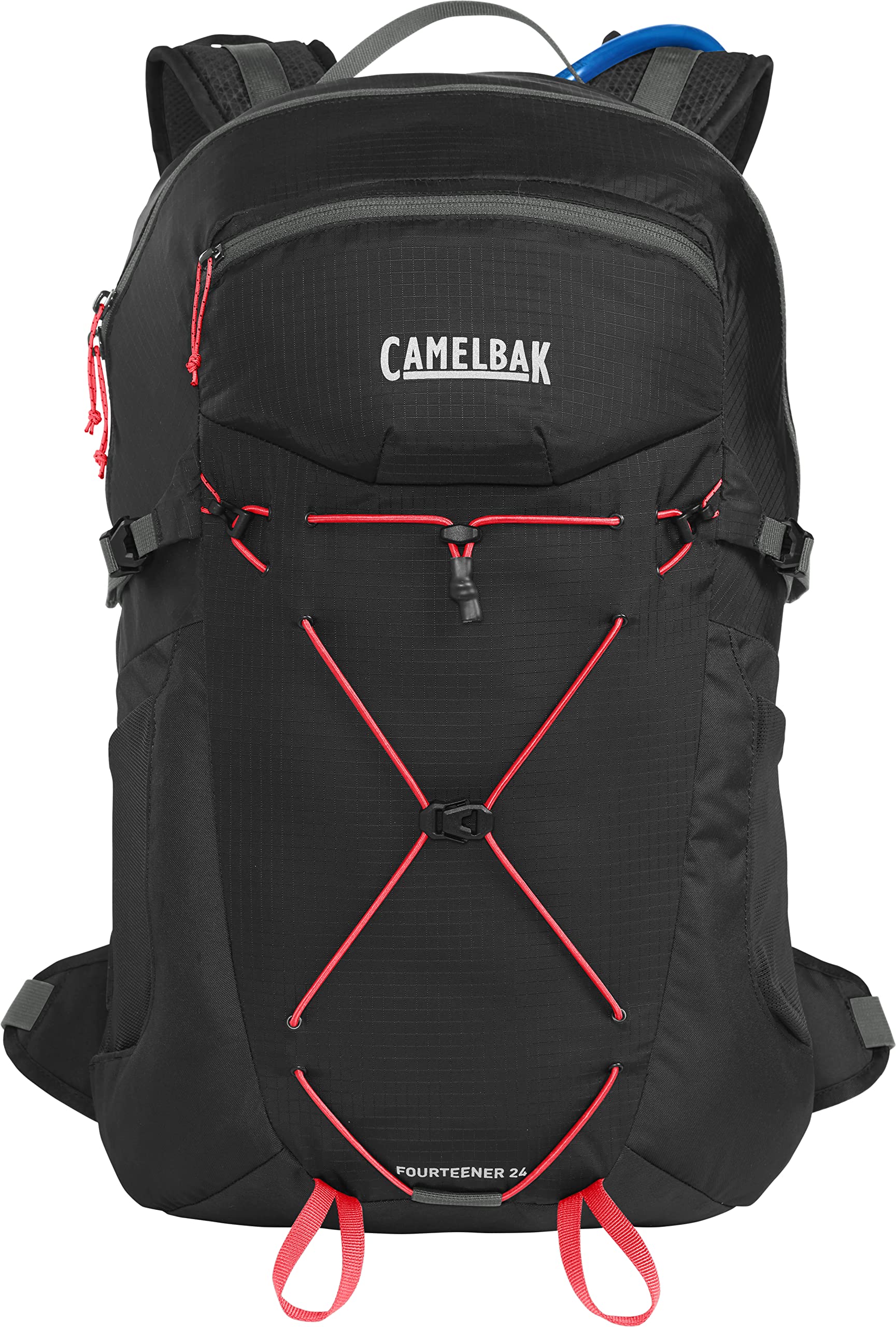 CamelBak Fourteener 24 contoured shoulder straps provide secure, comfortable carry.