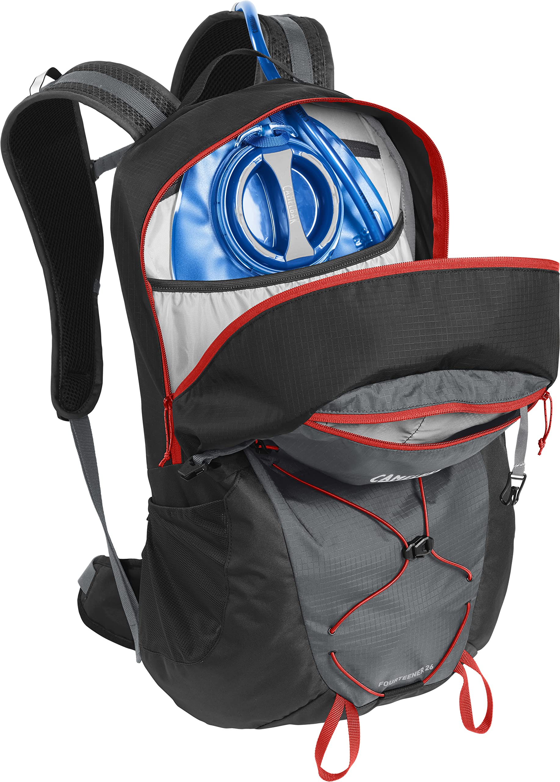 Crux reservoir 100oz ready for easy on-the-go hydration.