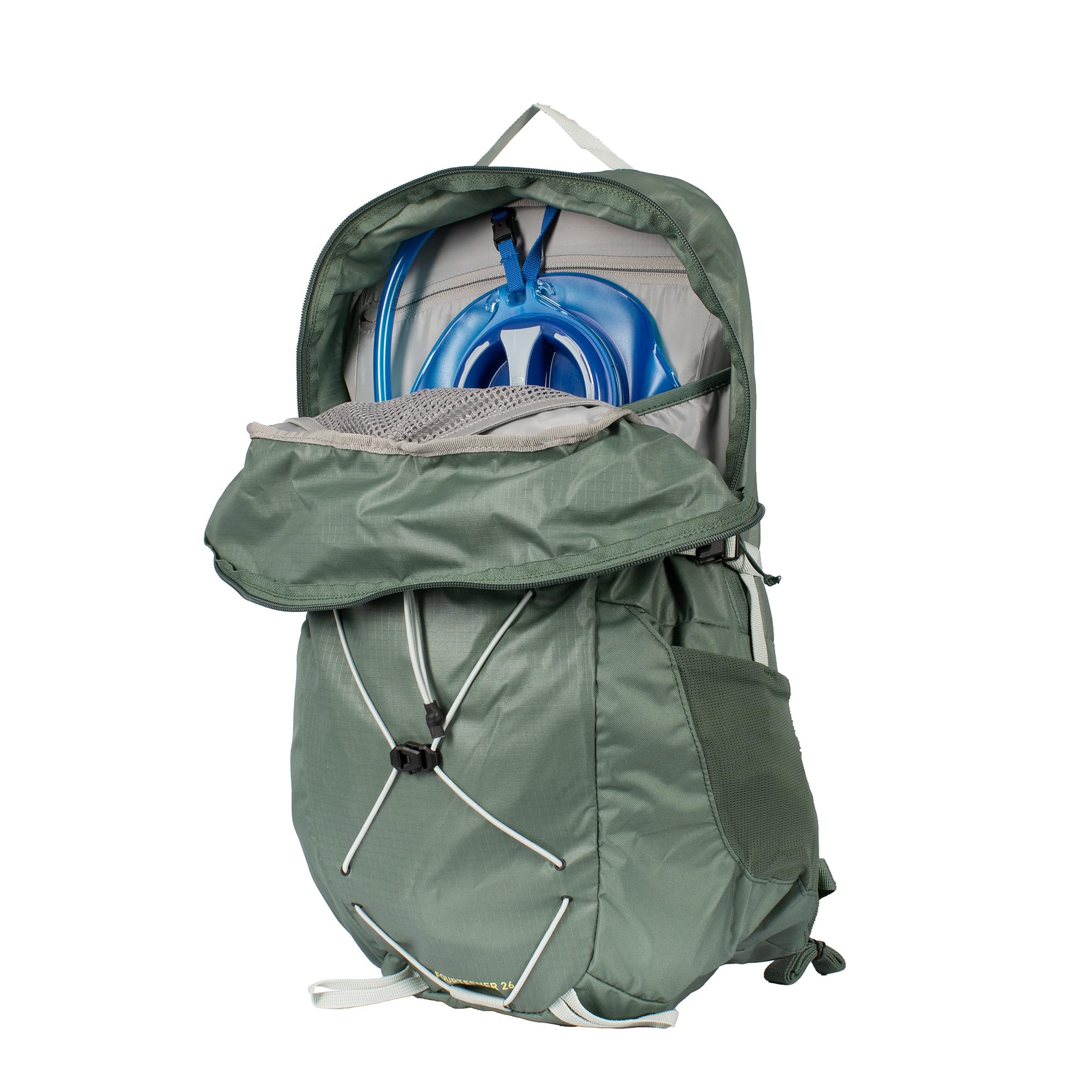 CamelBak Fourteener 26 padded hip belt boosts stability on uneven terrain.