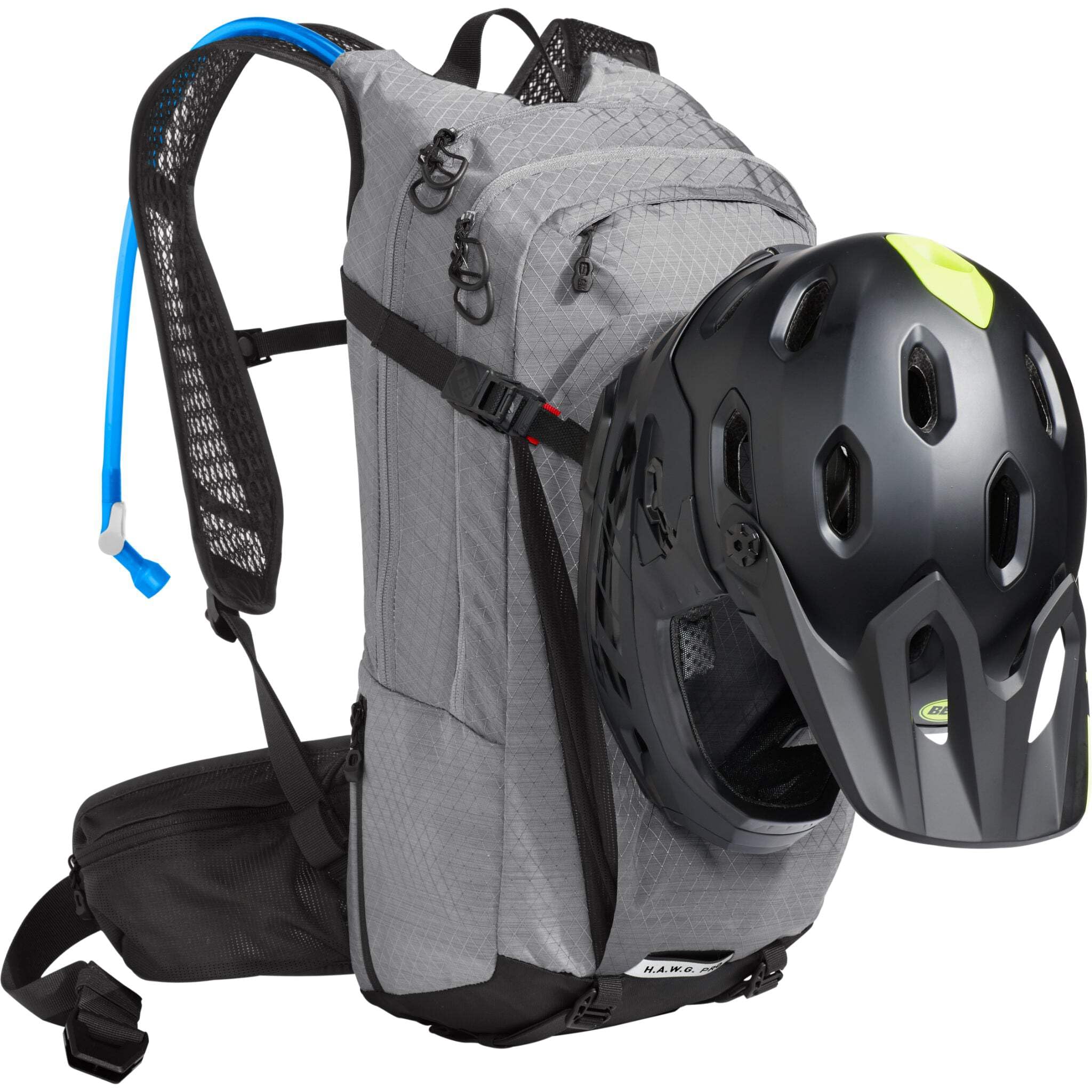 CamelBak H.A.W.G. Pro 20 helmet carry feature ready to stow a helmet
