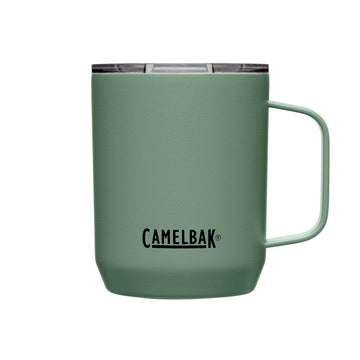 CamelBak Horizon 12oz Camp Mug with insulated stainless steel preserves drink temperature.