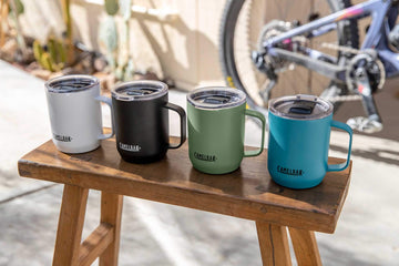 CamelBak Horizon mug lid-closed-tri-mode demonstrates spill resistance and controlled flow on the go.