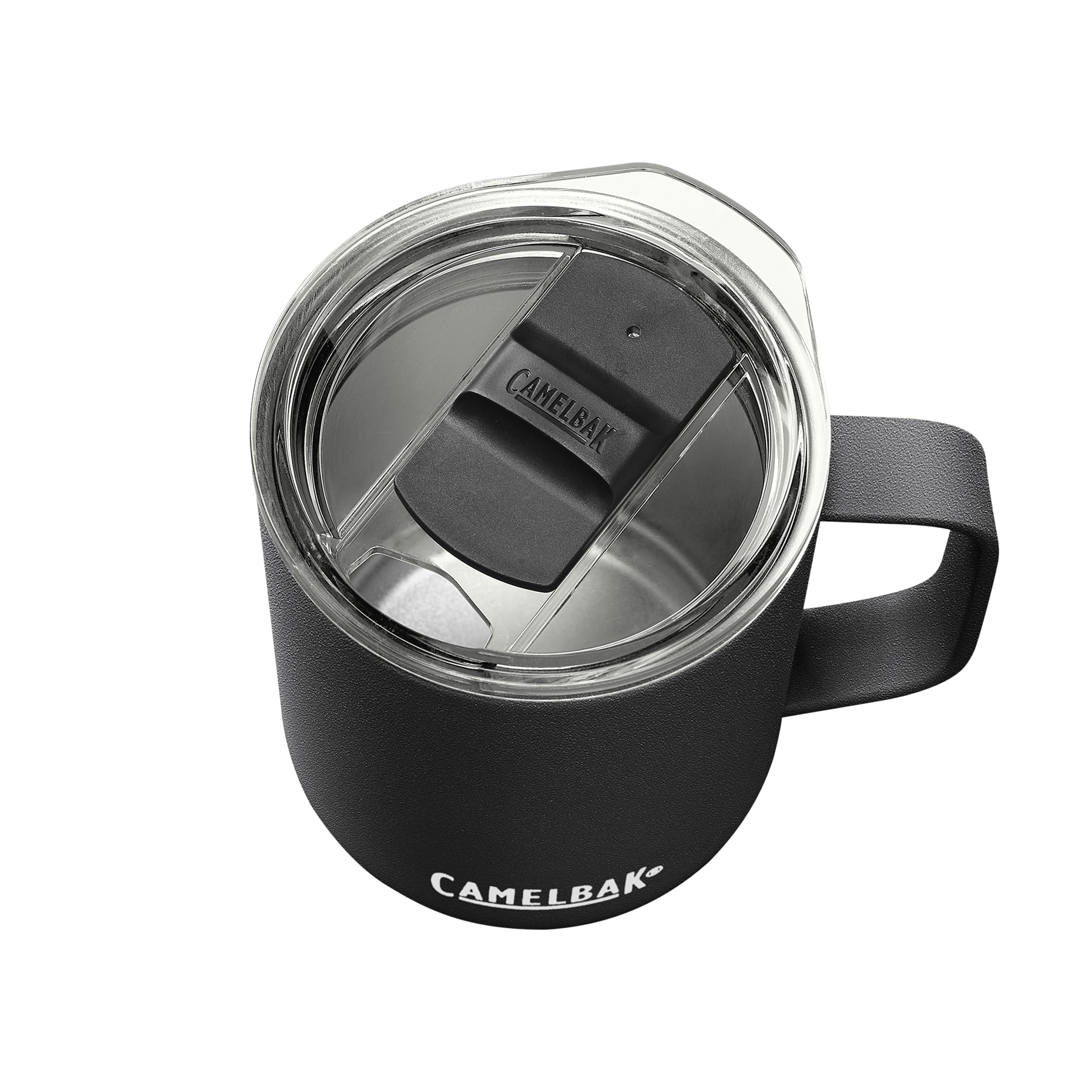 CamelBak Horizon mug powder coat finish resists wear and scratches in daily use.
