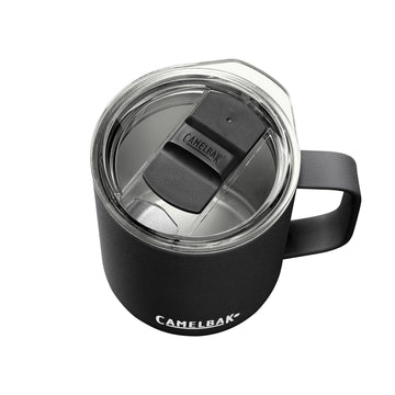 CamelBak Horizon mug powder coat finish resists wear and scratches in daily use.
