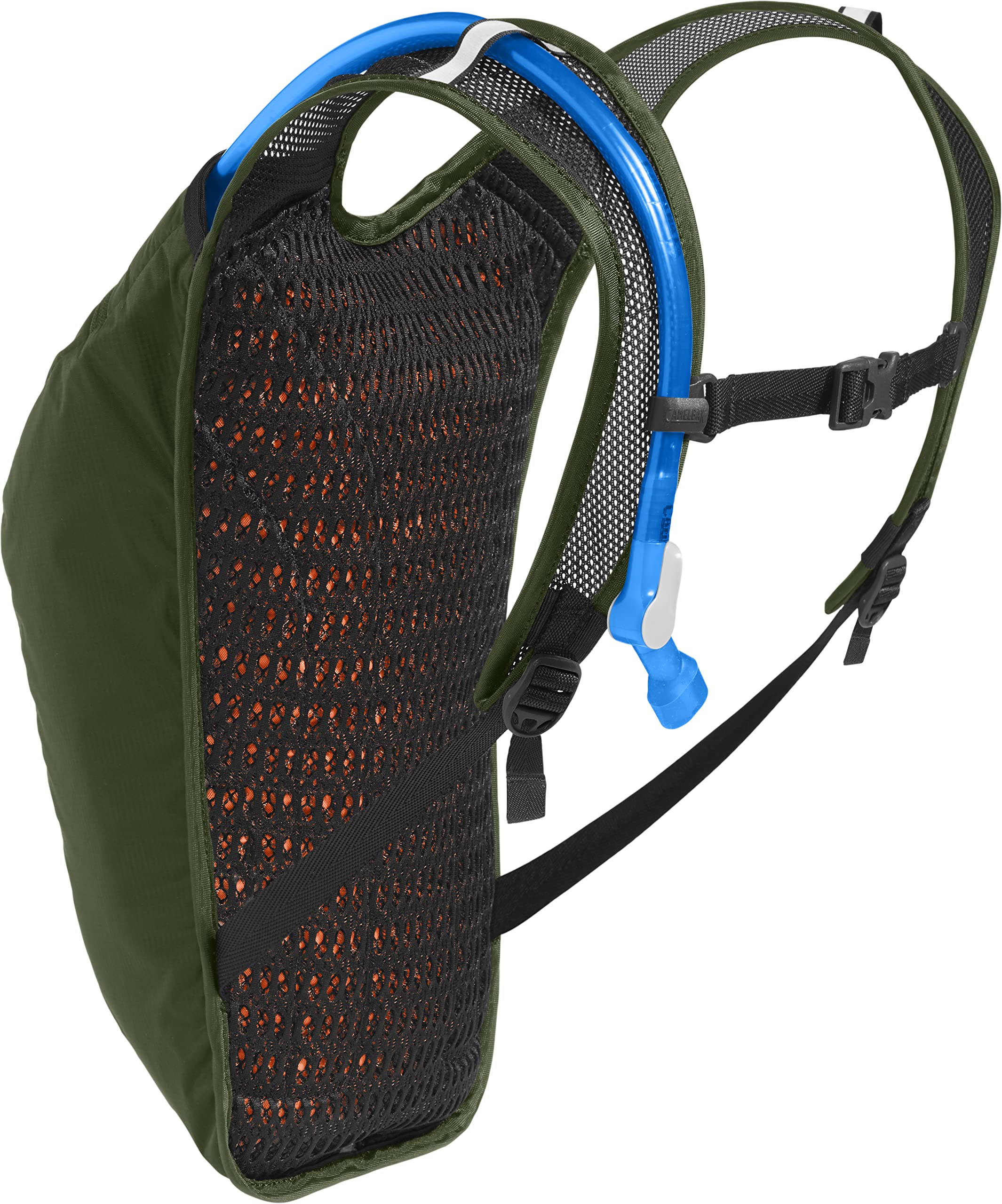 CamelBak Hydrobak Light back panel close-up highlighting breathable airflow.