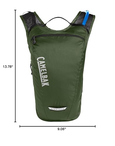 CamelBak Hydrobak Light on-bike setup showing ultralight design.