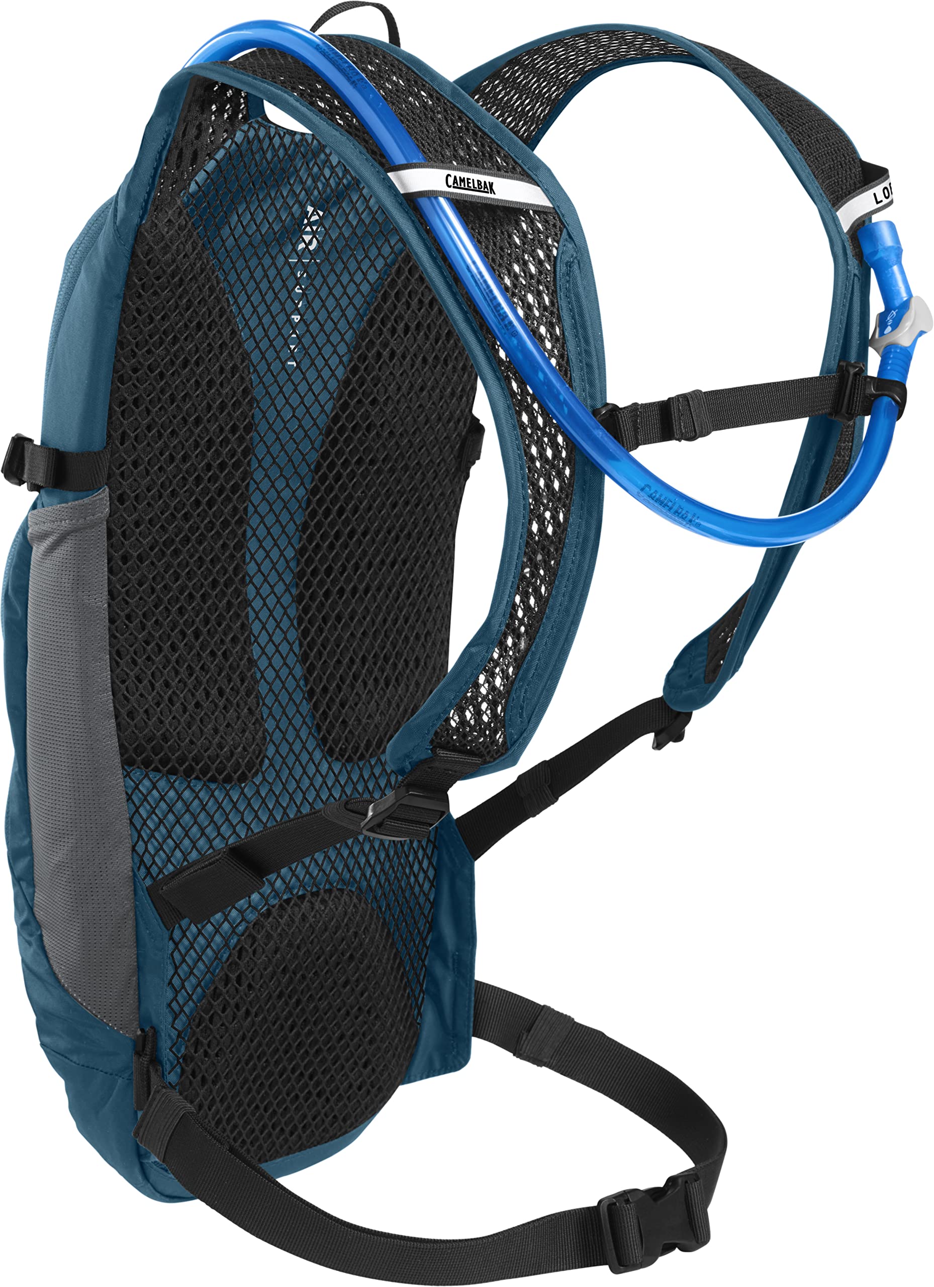 CamelBak Lobo 9 Crux reservoir 70oz offers more water per sip on long rides