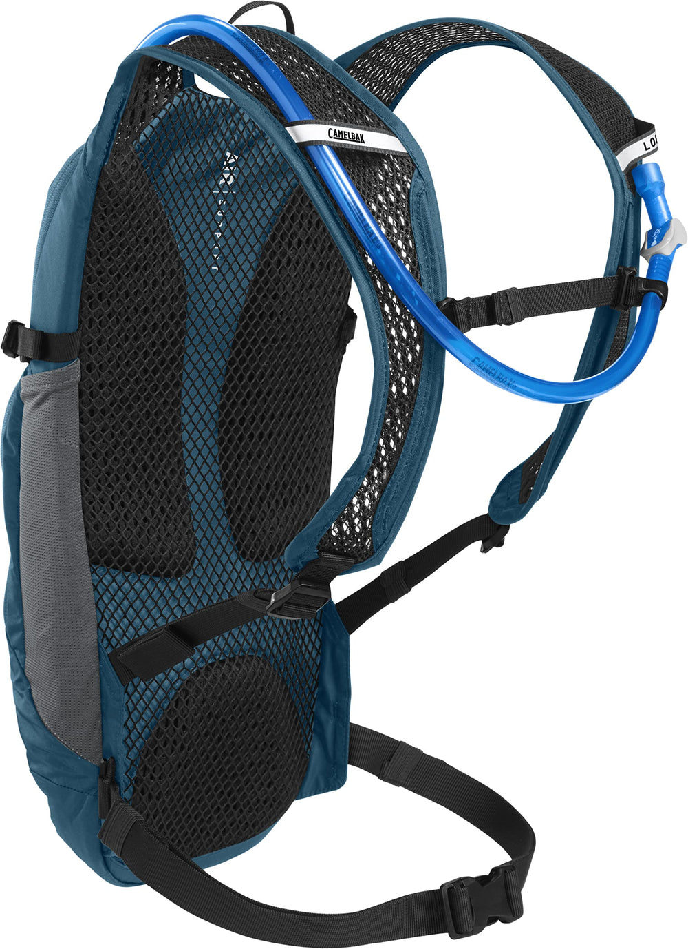 CamelBak Lobo 9 Crux reservoir 70oz offers more water per sip on long rides