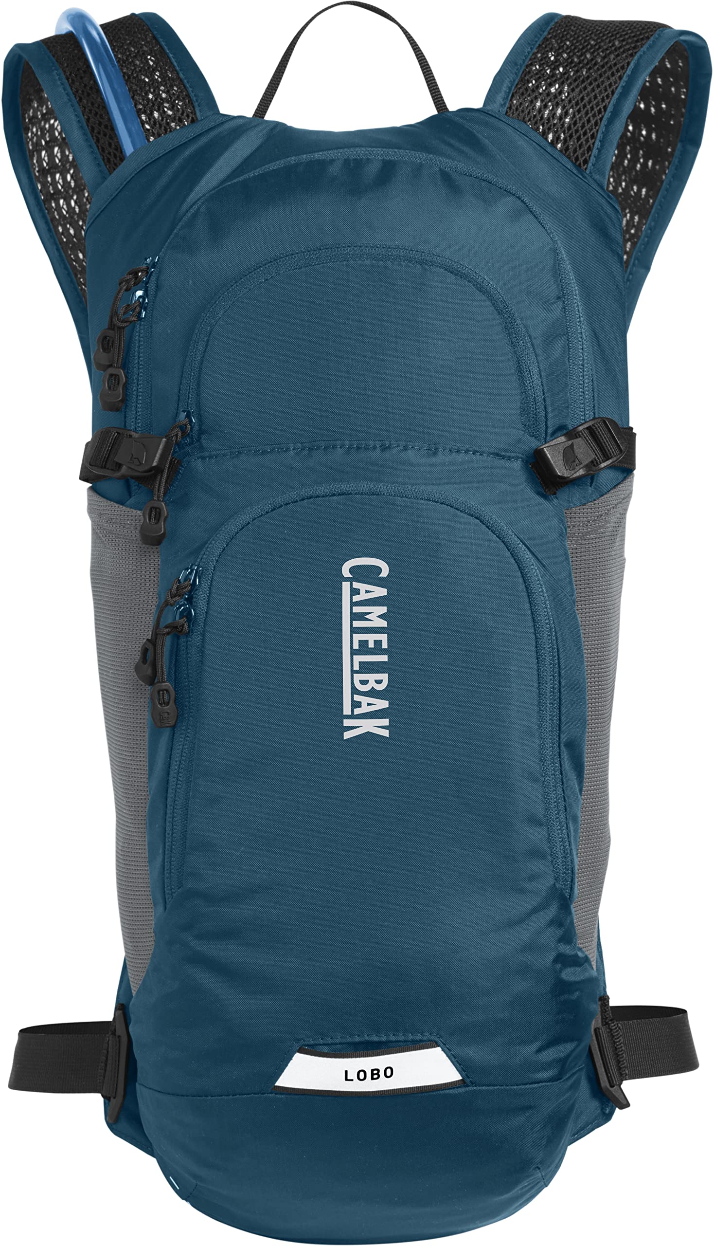 CamelBak Lobo 9 removable waist strap adds stability when needed on rough sections