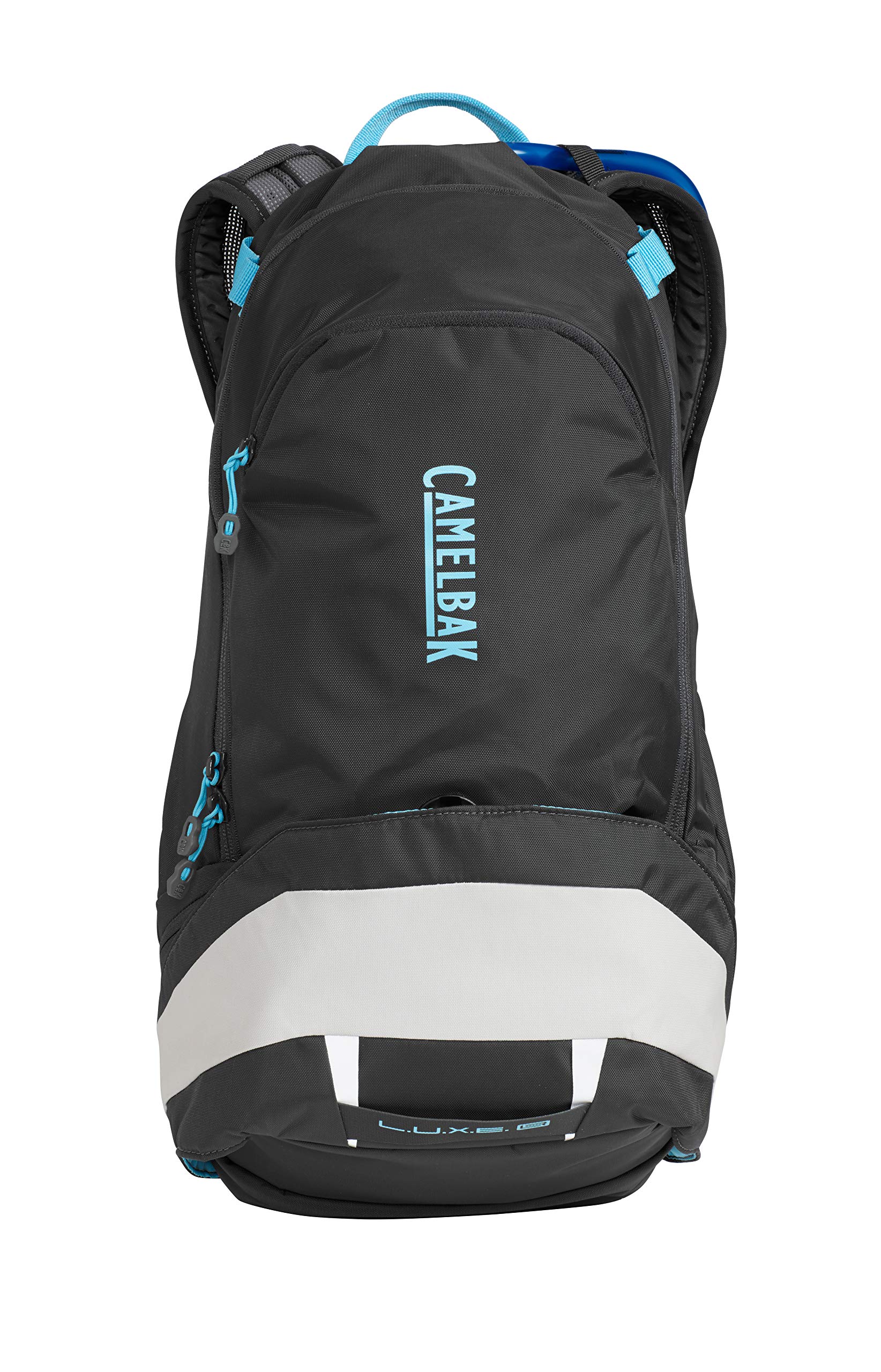 CamelBak L.U.X.E. LR14 adjustable shoulder strap close-up for a comfortable fit.