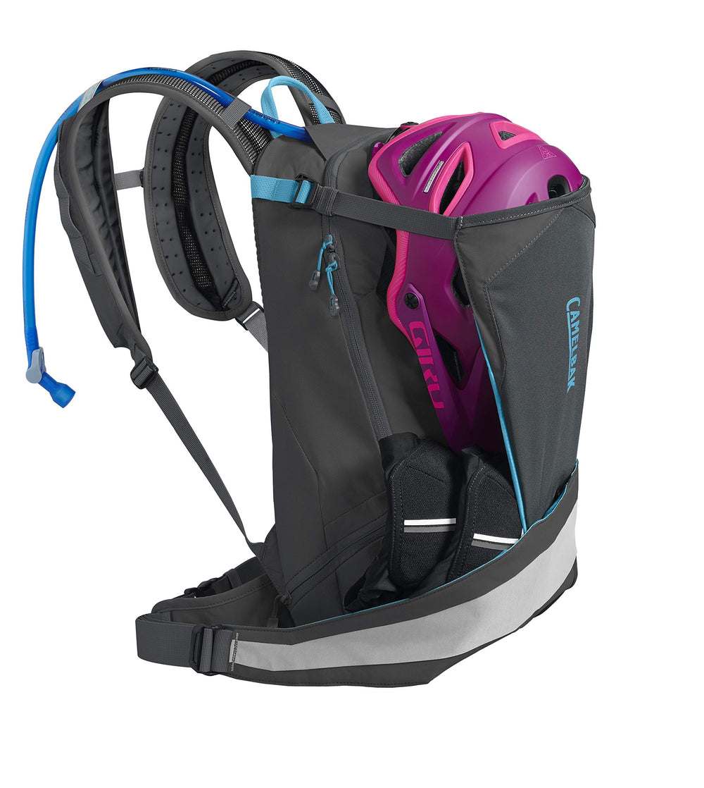 CamelBak L.U.X.E. LR14 side zip pocket view for organized essentials.