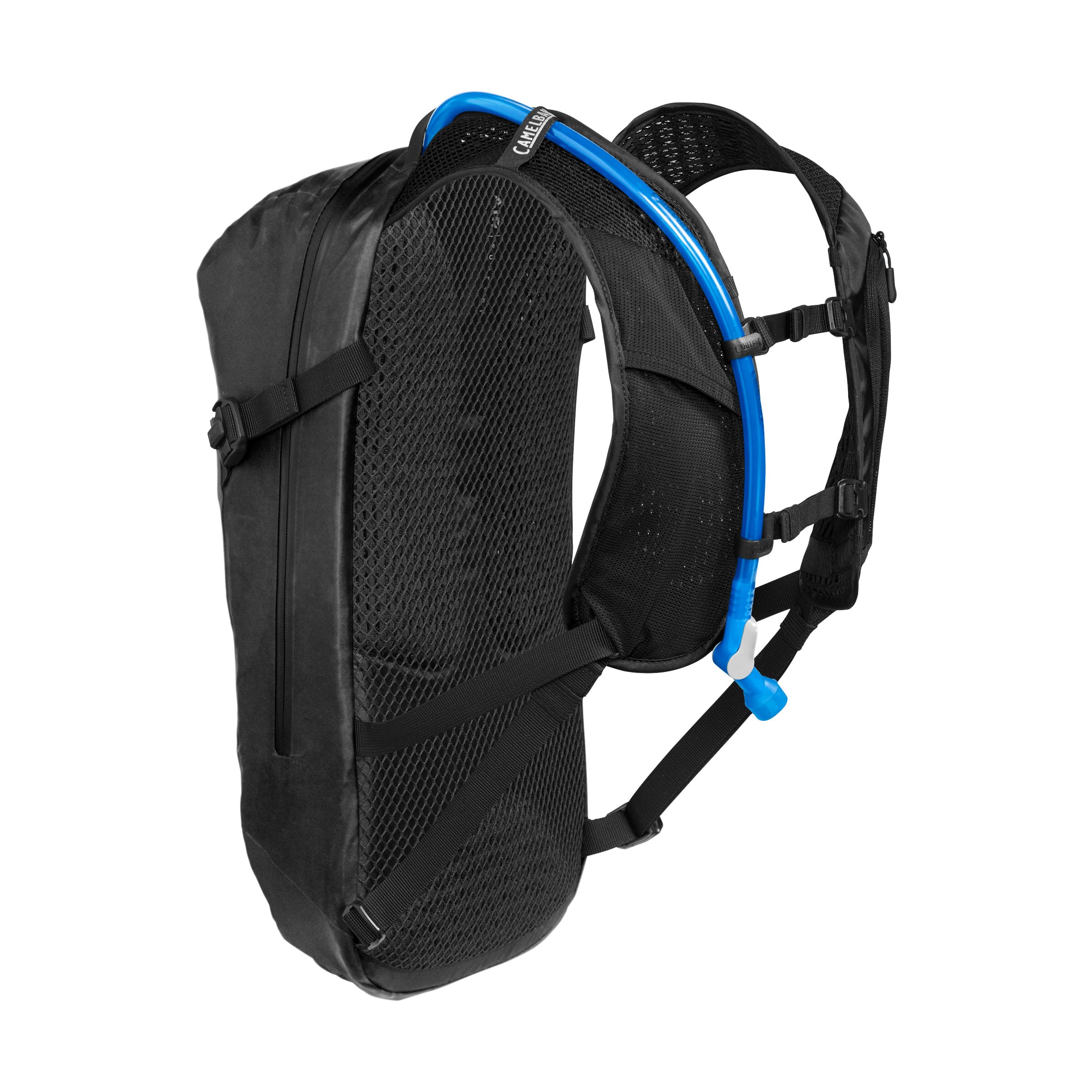 CamelBak M.U.L.E. Evo crux-reservoir-100oz delivers more water per sip.