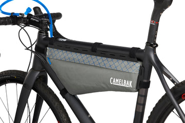 CamelBak M.U.L.E. reflective details boost visibility on rides.