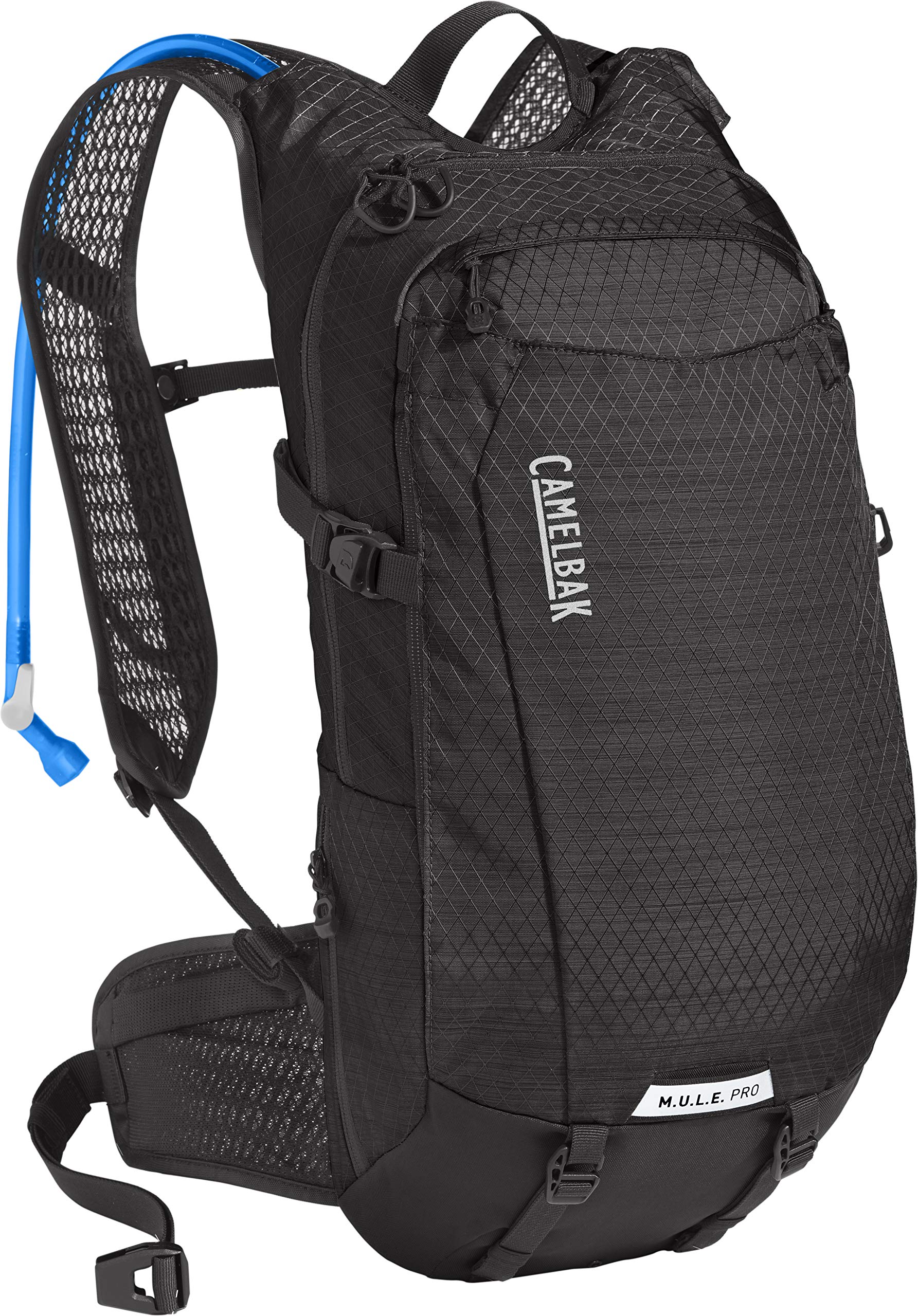 CamelBak M.U.L.E. Pro 14 back panel with airflow for cooler rides