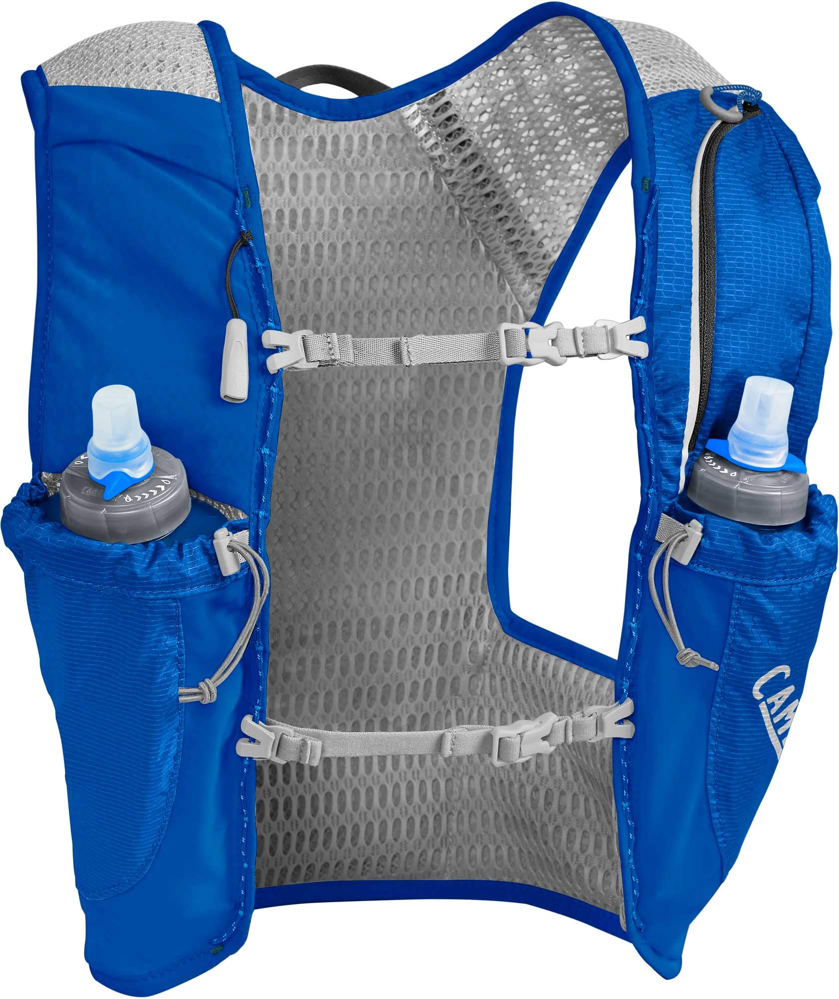 CamelBak Nano Hydration Vest front-worn view showing ultra-light, minimalist design.