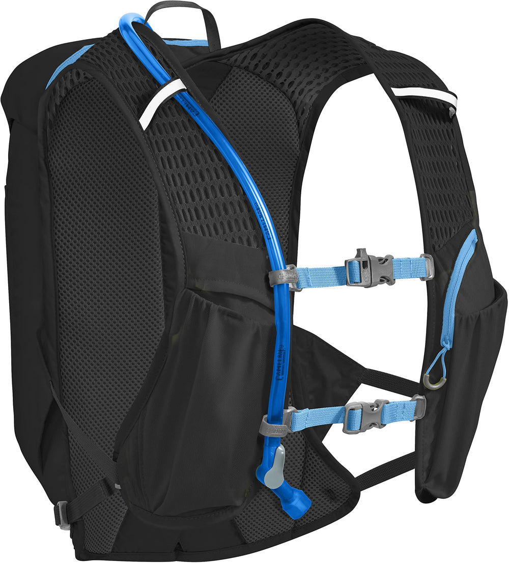 CamelBak Octane 10 shows 3D vent mesh for breathable comfort.