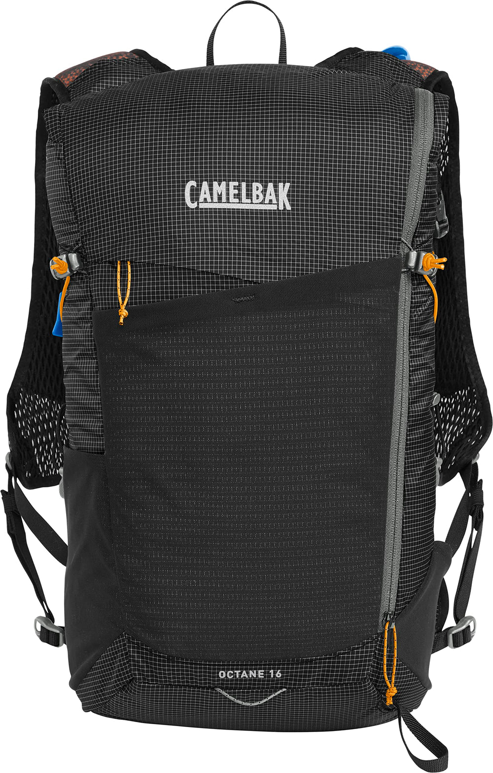 CamelBak Octane 16 side pocket view for overflow storage.